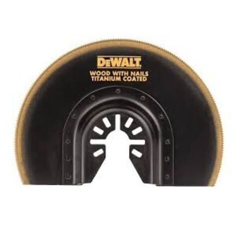 Dewalt – Lame d'outil multifonction 100 mm DT20711QZ – Pour bois, plastique et plaques de plâtre – Coupe précise et durable