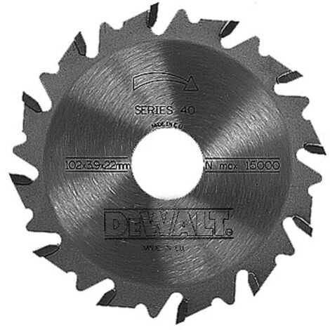 DeWALT Lames pour fraiseuses à lamelles Ø 102 mm