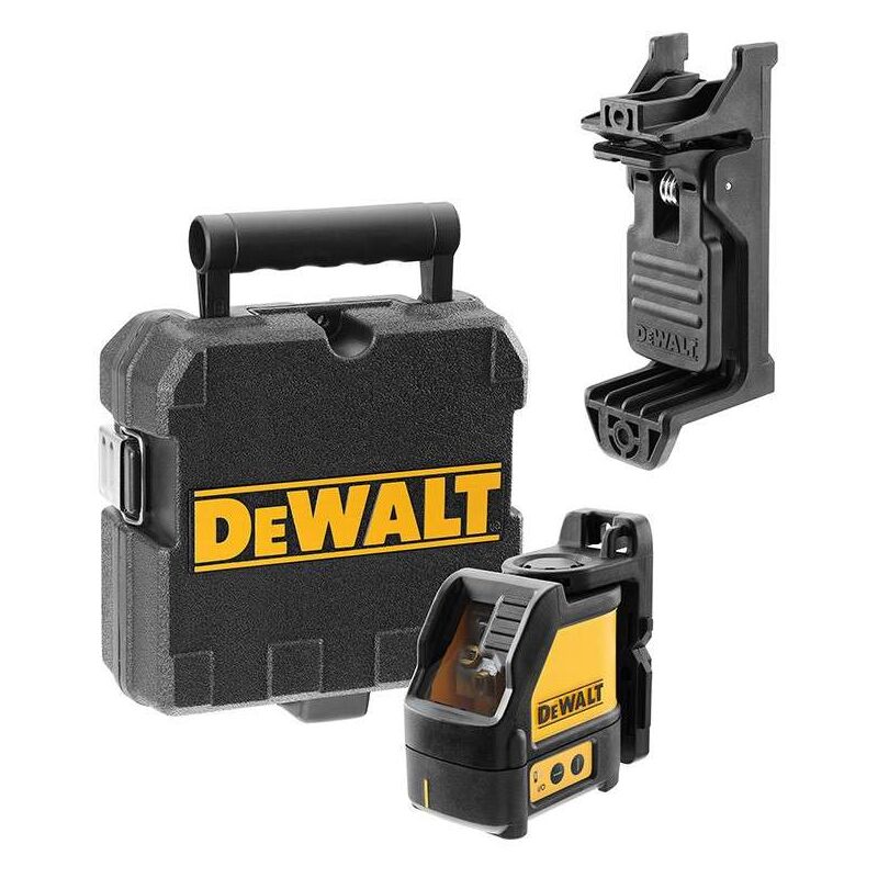 DW088CG Niveau Laser en croix 2 lignes 15m - Coffret inclus - Dewalt