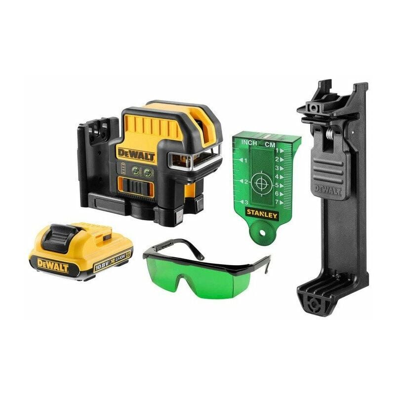 

Dewalt - Nivel láser de línea de 2 puntos verde 10,8V - DCE0822D1G