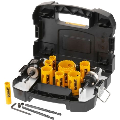 DeWalt Lochsägen-Set BIM Elektriker, 13-tlg.