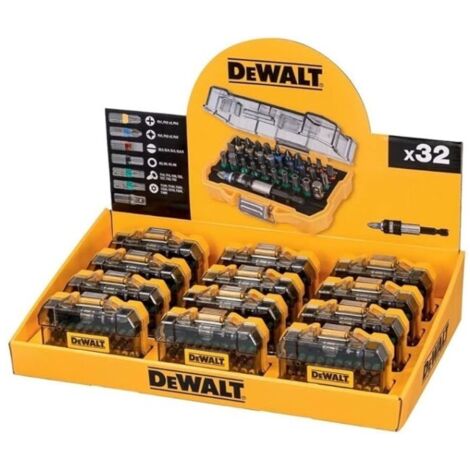 Dewalt – Lot de 32 embouts de vissage – Empreinte torx – Longueur 50mm – Pour visseuses – Matériaux haute qualité pour usage intensif - 12xDT7969