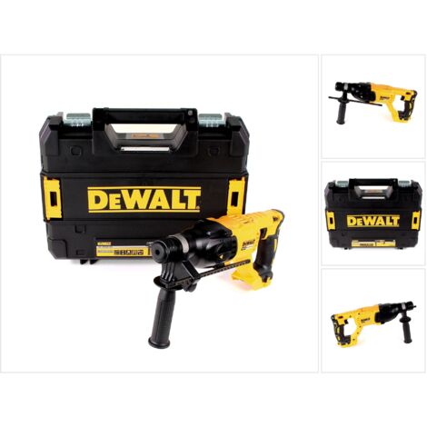 Dewalt – Marteau combiné sans fil 18V – Moteur Brushless – Force de frappe 2,6J – SDS-plus pour béton armé – Coffret TSTAK inclus - DCH 133 NT