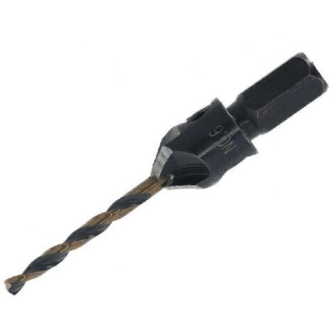 DeWalt mèche et rallonge de système de mèche de 6mm, idéal pour un perçage précis, haute durabilité, résistant à l'usure, conception optimisée pour les travaux exigeants.