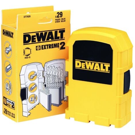 Dewalt Metallbohrer-Set 29tlg. HSS-G (DT7926)