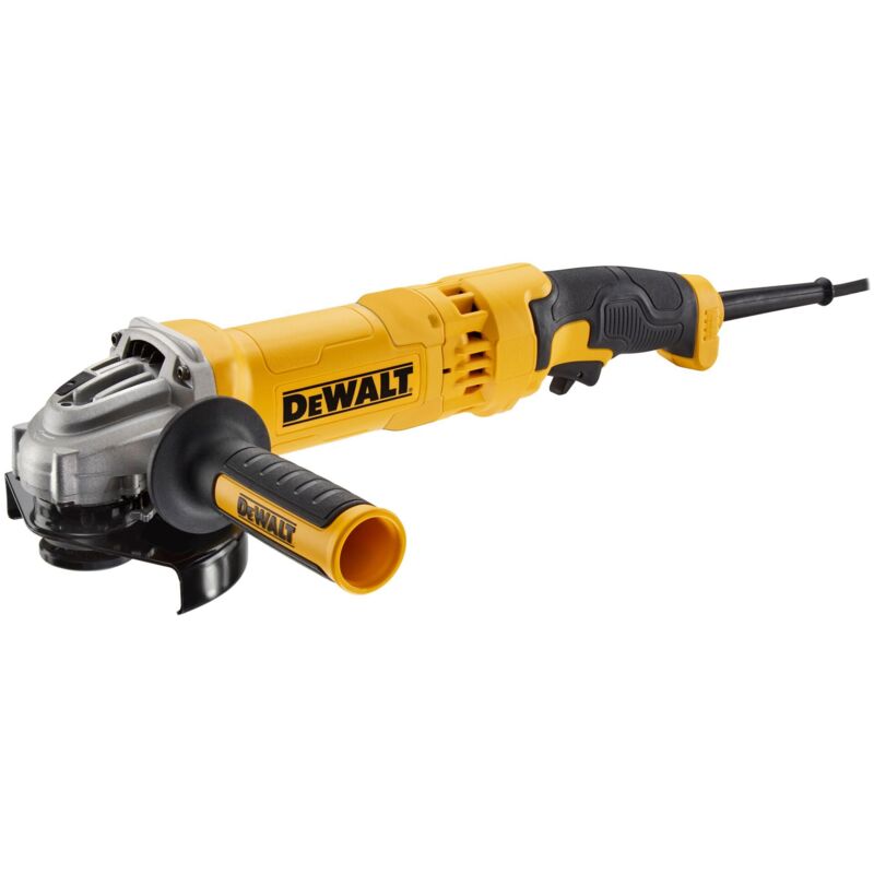 DWE4277-QS Mini-broyeur 125 mm 1.500W 10.500 tr/min avec poignée arrière, jeu de 2 pièces - Dewalt