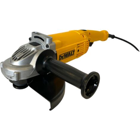 Dewalt – Meuleuse d'angle 2200W Ø 230 mm – DWE494 – Démarrage progressif – Pour découpe métal, béton et bois – Poignée auxiliaire ergonomique
