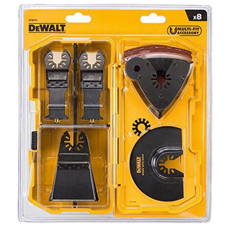 DeWALT Zubehör - Multi-Tool-Set 8-tlg. DT20731