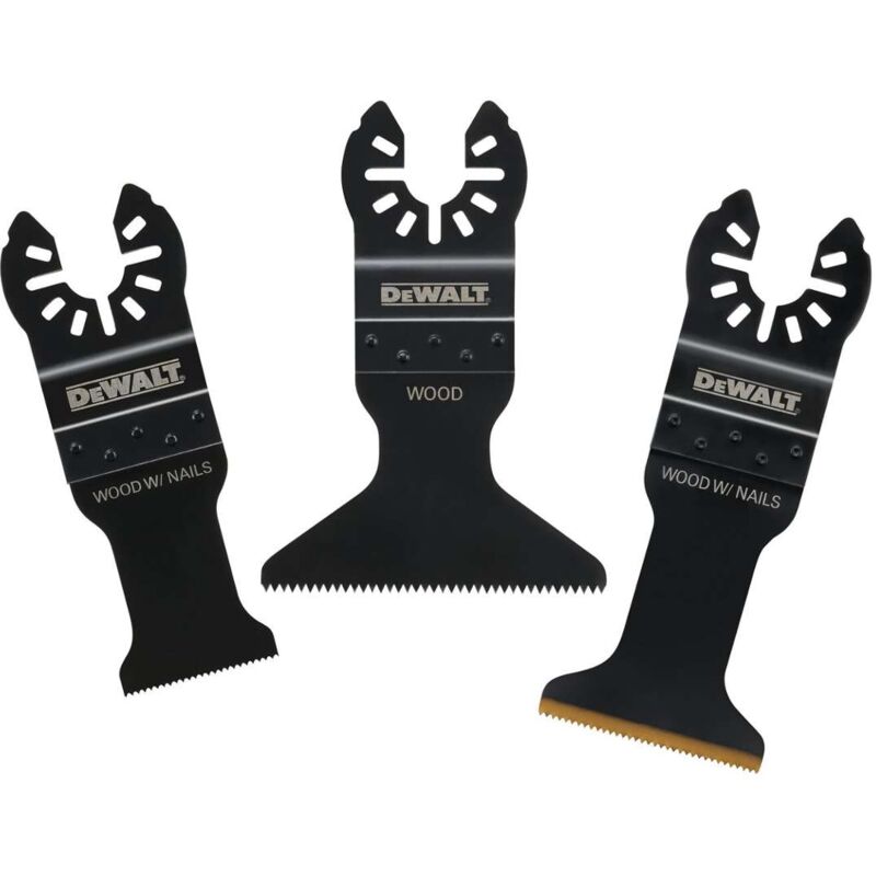 Image of DeWALT Zubehör - 3-teiliges Multi-Tool Sägeblatt-Set DT20760