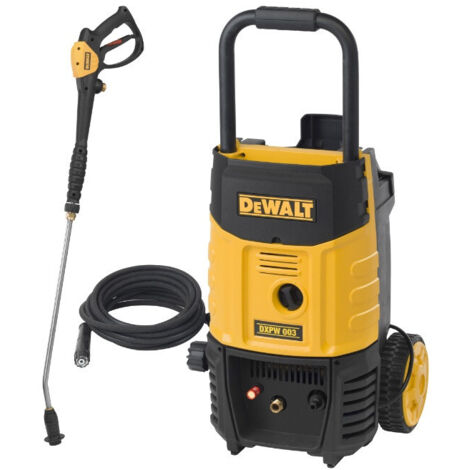 Dewalt – Nettoyeur haute pression électrique 160 bar – Débit 630 L/h – Tuyau 8 m – Pompe en laiton – Système d'arrêt total