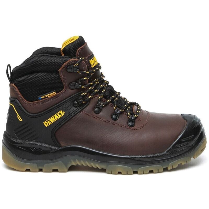 Newark Brown Safety Boots - Size 10 - Dewalt