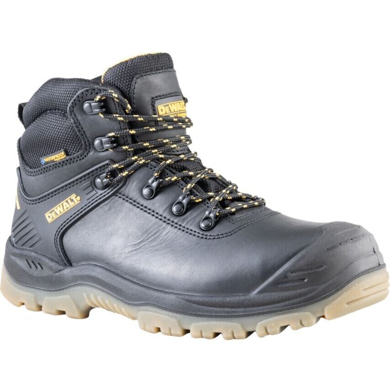 DeWalt NEWARK Black Safety Boots - Size 8
