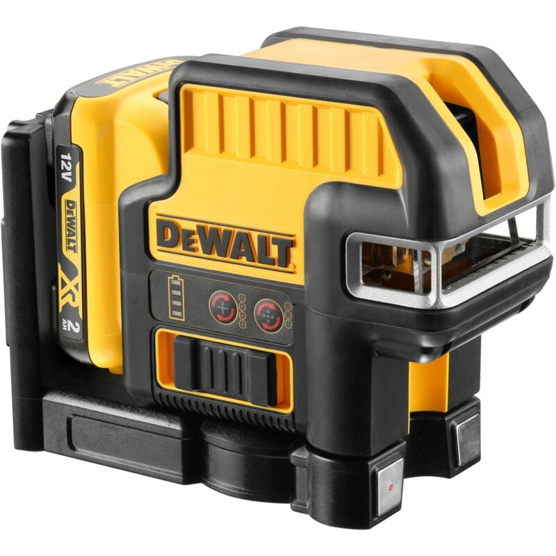 Laser 5 points DCE0825D1R Dewalt rouge, 10,8 V,1x 2,0 Ah et chargeur