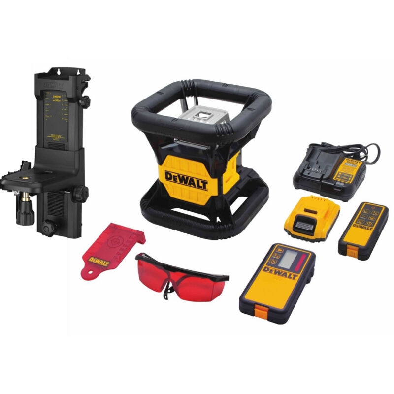 Niveau laser rotatif STANLEY Double pente ext&eacute;rieur 18V - DCE079D1R