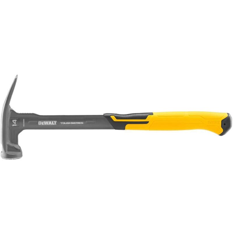 DeWALT Outillage Marteau de charpentier HIGH VELOCITY 400 g tête quadrillée DWHT51138 0