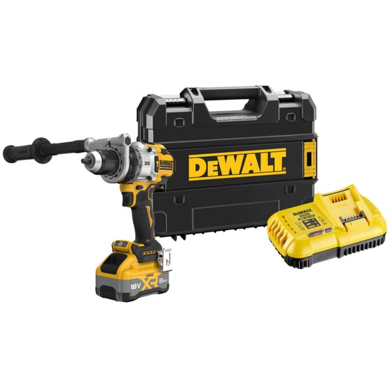 Perceuse d'angle DeWalt DCD1007WW1T QW 1x8 0 Ah accu.
