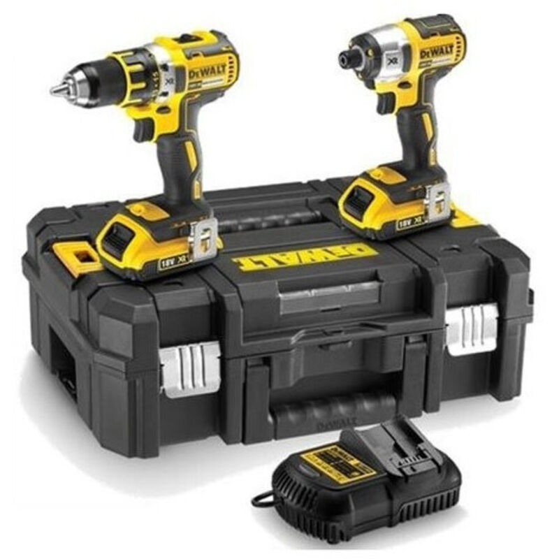 Kit d'outils DEWALT DCK2062L2T Ultra compact Moteur brushless 15 réglages de couple