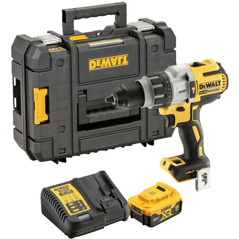 Dewalt – Perceuse à percussion 18V DCD996P1QW – Couple 95Nm – Batterie XR Li-Ion 5.0Ah – Coffret de transport TSTAK II