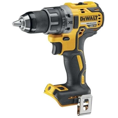Dewalt – Perceuse-visseuse 18V sans batterie – Moteur sans charbon – 2 vitesses – Couple 70Nm – Mandrin tout métal 13mm – Éclairage LED 3 positions - DCD791