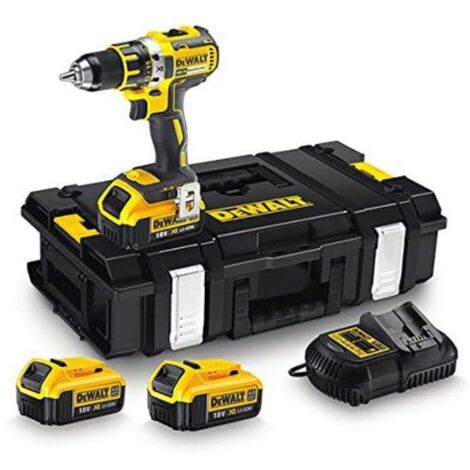 Dewalt Perceuse Visseuse Compact 18v Li Ion 3x 4 Ah Dcd790m3