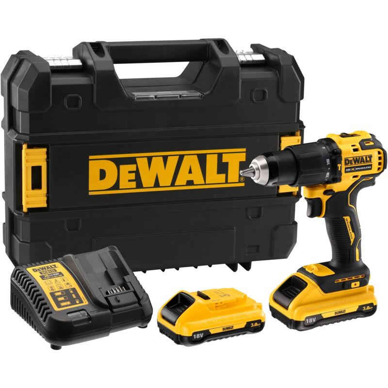 DCD709L2T Perceuse Visseuse percu 18V 3 Ah - Dewalt