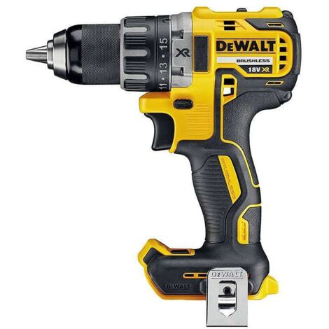 Dewalt – Perceuse-visseuse sans fil 18V DCD791N – Moteur sans charbon – Couple 70Nm – Mandrin 13mm tout métal – Usage professionnel intensif