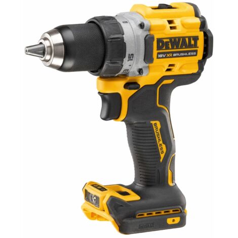 Dewalt – Perceuse visseuse XR 18V 90Nm – Moteur Brushless – 2 vitesses – Capacité perçage bois 55mm – Pour matériaux variés - DCD800