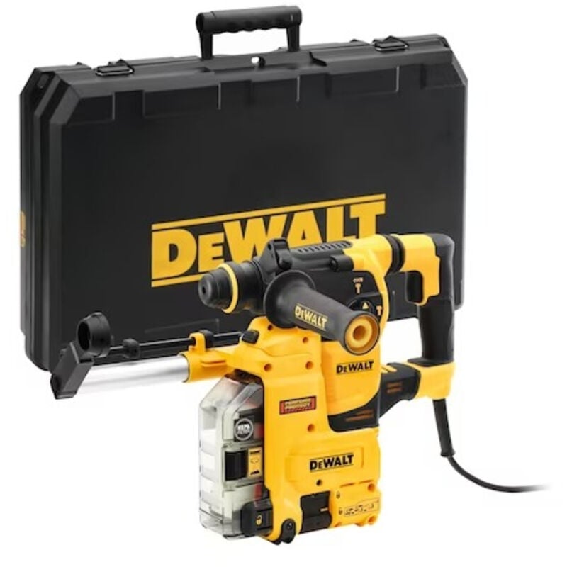 Outillage - Marteau combiné 950 w, avec aspiration intégrée des poussière D25335K - Dewalt