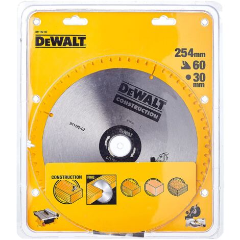 Dewalt piła tarcz.254x30mmx60z
