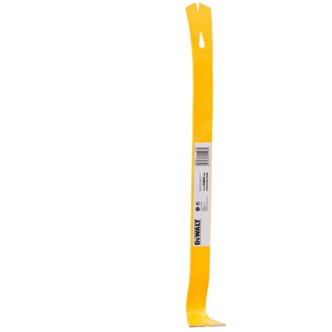 Dewalt – Pince à décoffrer plate 530 mm – DWHT55528 – Extrémité élargie pour meilleur effet de levier – Côté arrache-clou pointu - DWHT55528-1