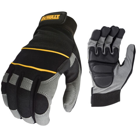 DEWALT Power Tool Gel Gloves Black / Grey