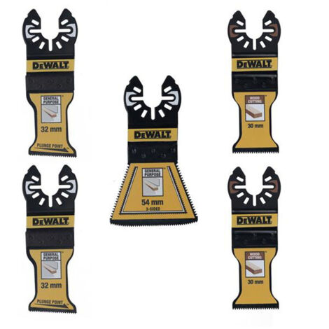 Dewalt Power Tools Dt20777 Mixed Multitool Blade Set