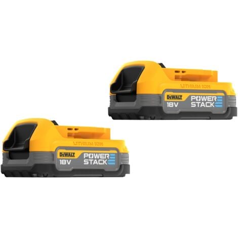 DeWALT Powerstack Akku DCBP034E2, 18V / 1,7Ah, 2er-Set, XR
