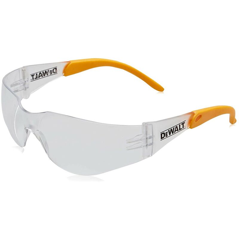 Protector Clear Safety Glasses Wrap Around Impact Resistant Spec DPG54-1D - Dewalt