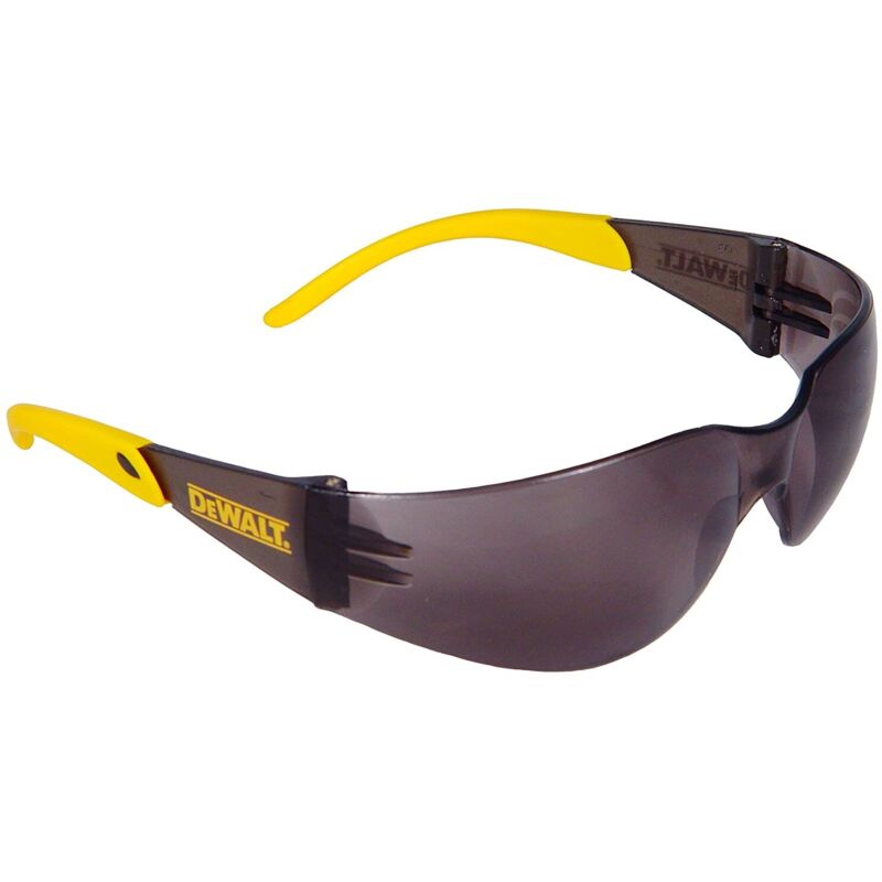 Dewalt - Protector Smoke Safety Glasses Wrap Around Impact Resistant Spec DPG54-2D