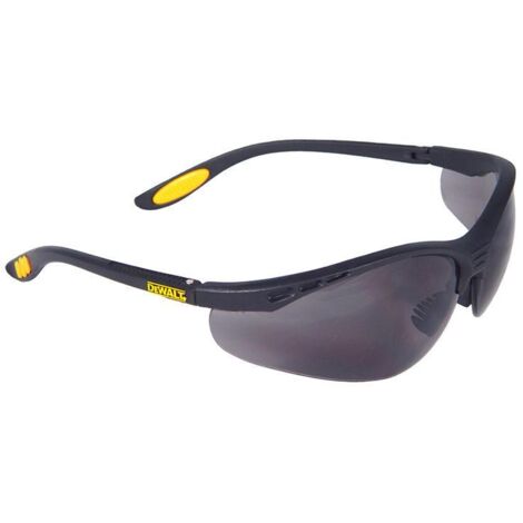 DEWALT Reinforcer SGFRS DPG58-2D Safety Glasses with Smoke Tinted Lenses