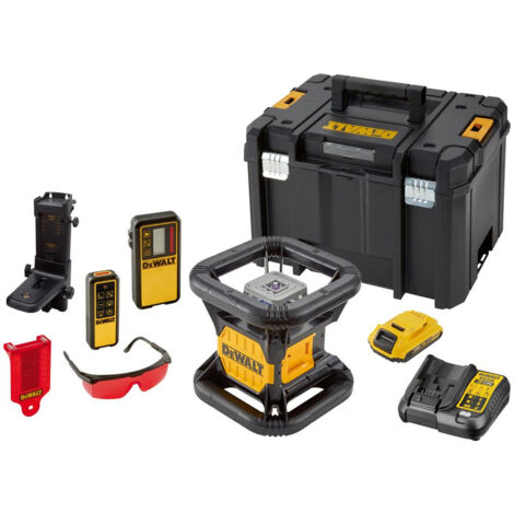 DeWalt Rotationslaser, Vertikal-Lot doppelt, rot