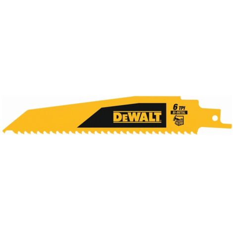 DeWalt Säbelsägeblatt BIM Holz 152 mm 6TPI