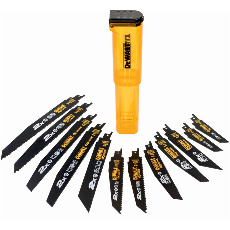 Säbelsägeblatt-Set 12-tlg. DT2441L-QZ - Dewalt