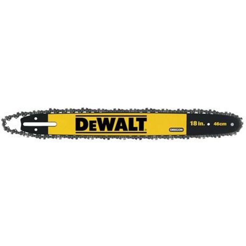 Dewalt Flexvolt Schwert Mit Sägekette, 46cm, Für Akku-kettensäge 3/8 Zoll Dt20661-qz