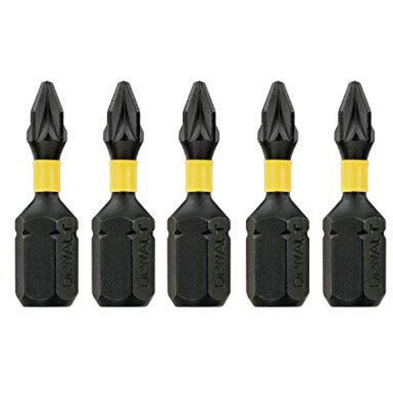 Torsion Bit schlagfest, Pz1 25 mm 5 Stk. - Dewalt