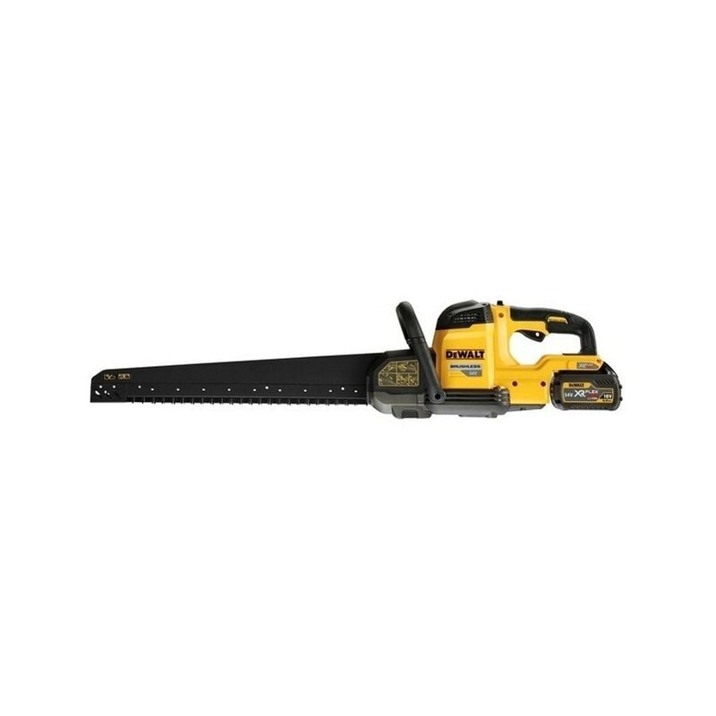 Scie alligator Dewalt flexvolt - 450 mm - 54 v xr - 2 Batteries, chargeur, sac de transport - DCS398T2