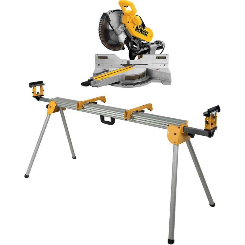 DeWALT Scie circulaire à onglets incl. piètement DE7023 DWS780KIT