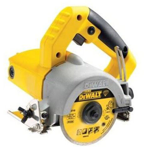 Dewalt – Scie circulaire 1300 W DWC410 – Disque diamant 110 mm pour béton et pierre – Profondeur de coupe 34 mm – Moteur performant - DWC410-QS
