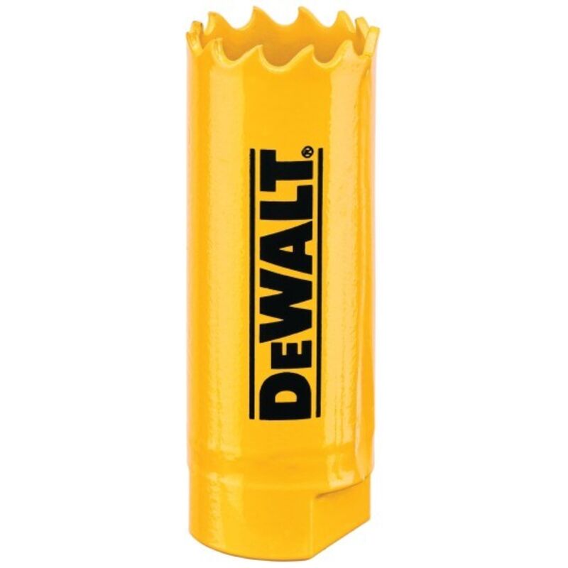 Scie cloche Dewalt Bimétal 21mm, profondeur de coupe 44mm ( Prix pour 1 )