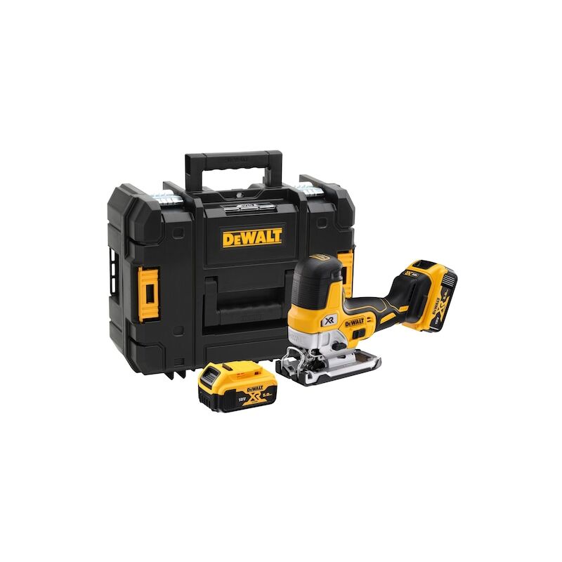 Scie sauteuse 18V Dewalt 2 batteries Li-Ion 5Ah + chargeur + coffret Tstak - DCS335P2