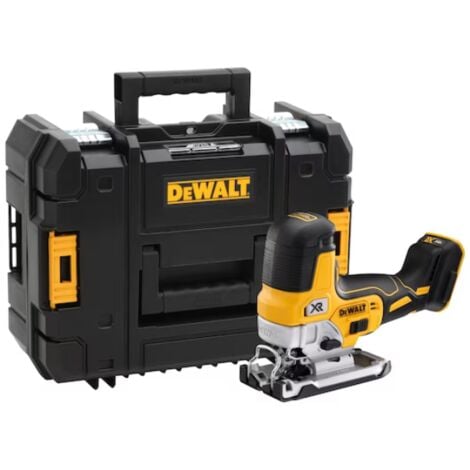 Scie sauteuse XR 18V à prise par le corps (sans batterie ni chargeur) + coffret TSTAK - DEWALT - DCS335NT-XJ