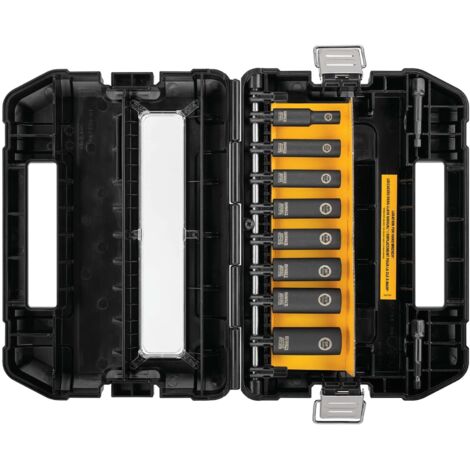 DEWALT Set di chiavi a bussola, SAE, 3/8", 10 pezzi (DW22838)