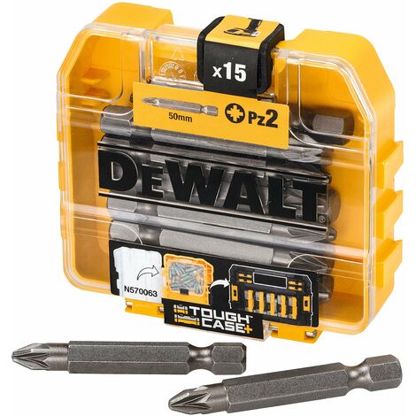 DeWalt, Set di punte 15 x PZ2 50 mm, DT7912