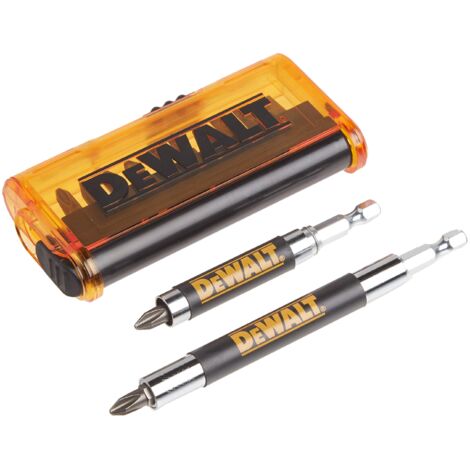DEWALT Set di punte per cacciavite, guida magnetica, 14 pezzi, (DW2097CS), metallo
